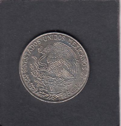 Beschrijving: 1 Peso PAVON closed 8